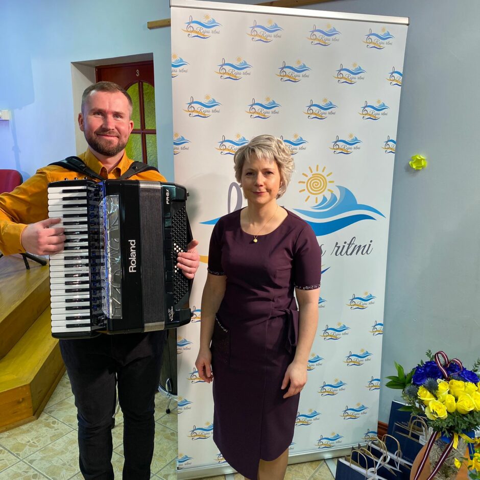 Konkursa žūrija - P.Ignatjevs un B.Beraģe