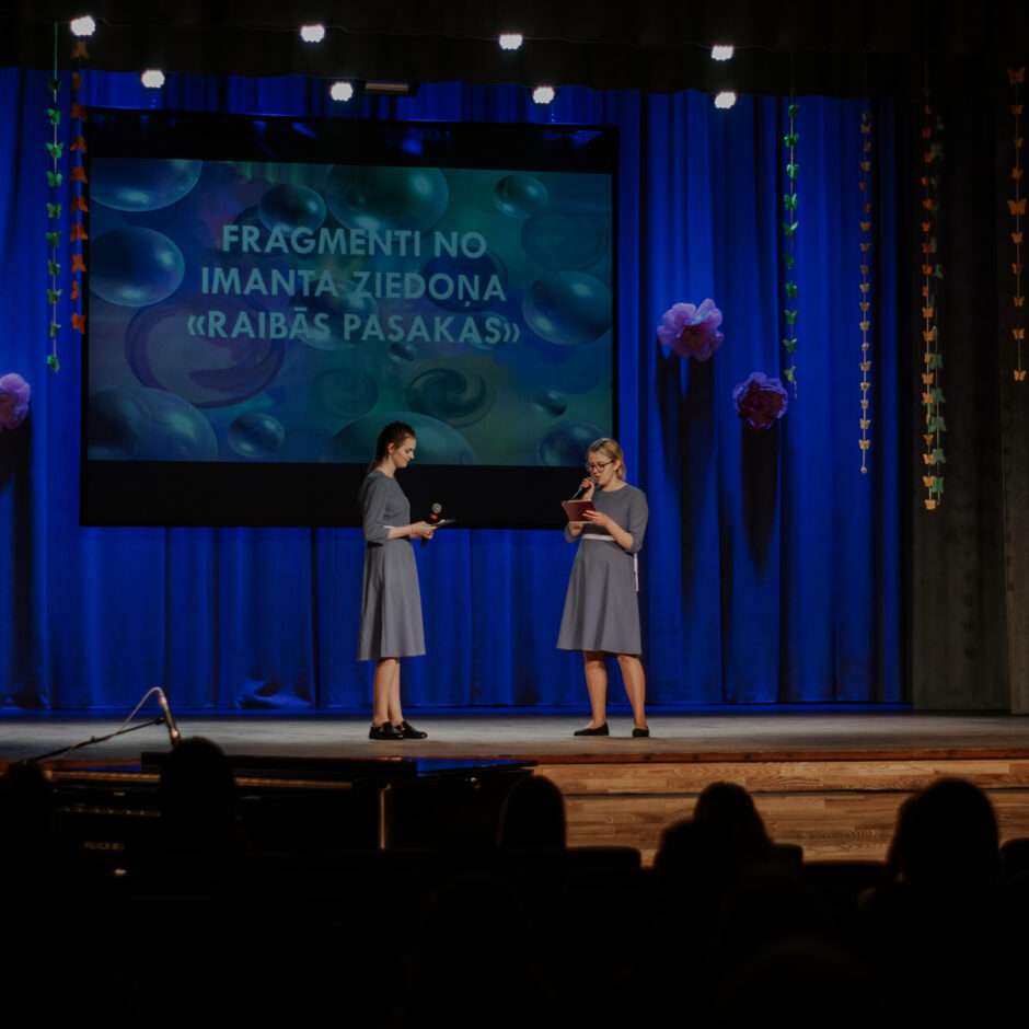 Koncerta vadītājas K.A.Mitenberga, E.Kirilova