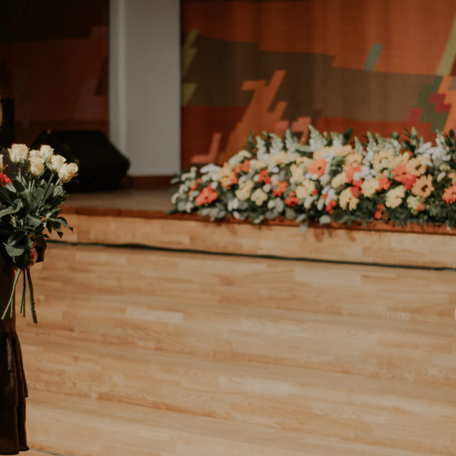 Apsveikums jubilejā no Rojas invalīdu biedrības