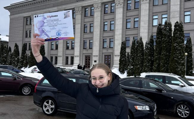Landa Grosbaha izcīna 3. vietu konkursā 